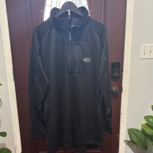 Drake Black Quarter-Zip Sweatshirt